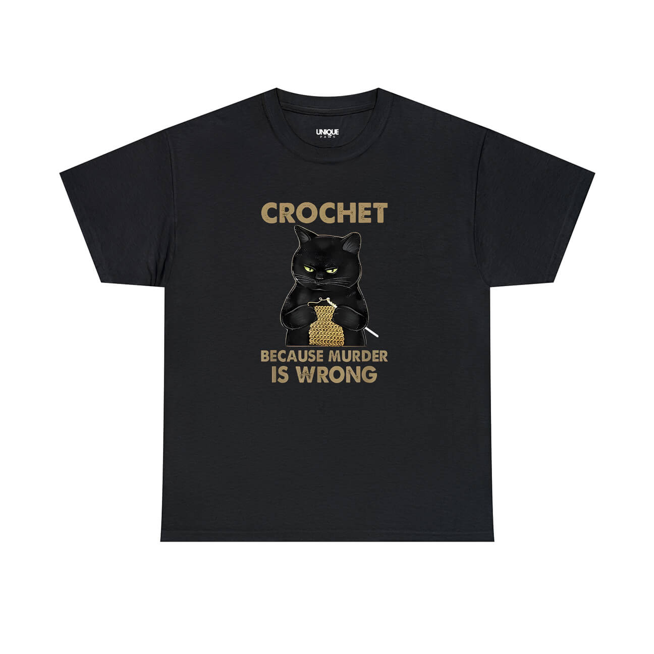 Crochet because m*rder is wrong T-Shirt