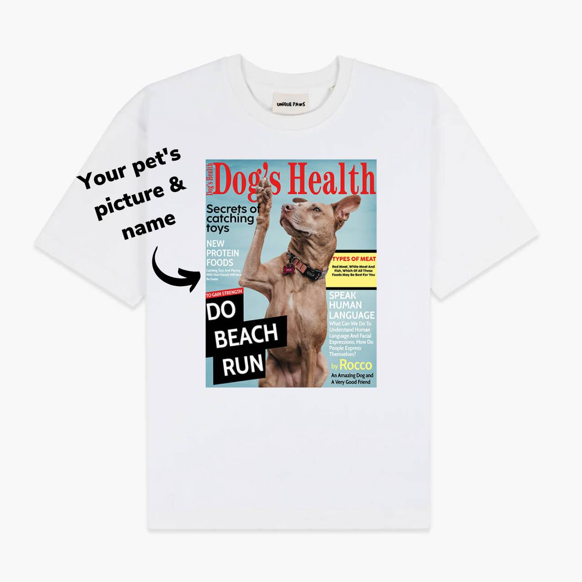 Pet's Health Magazine Custom T-Shirt