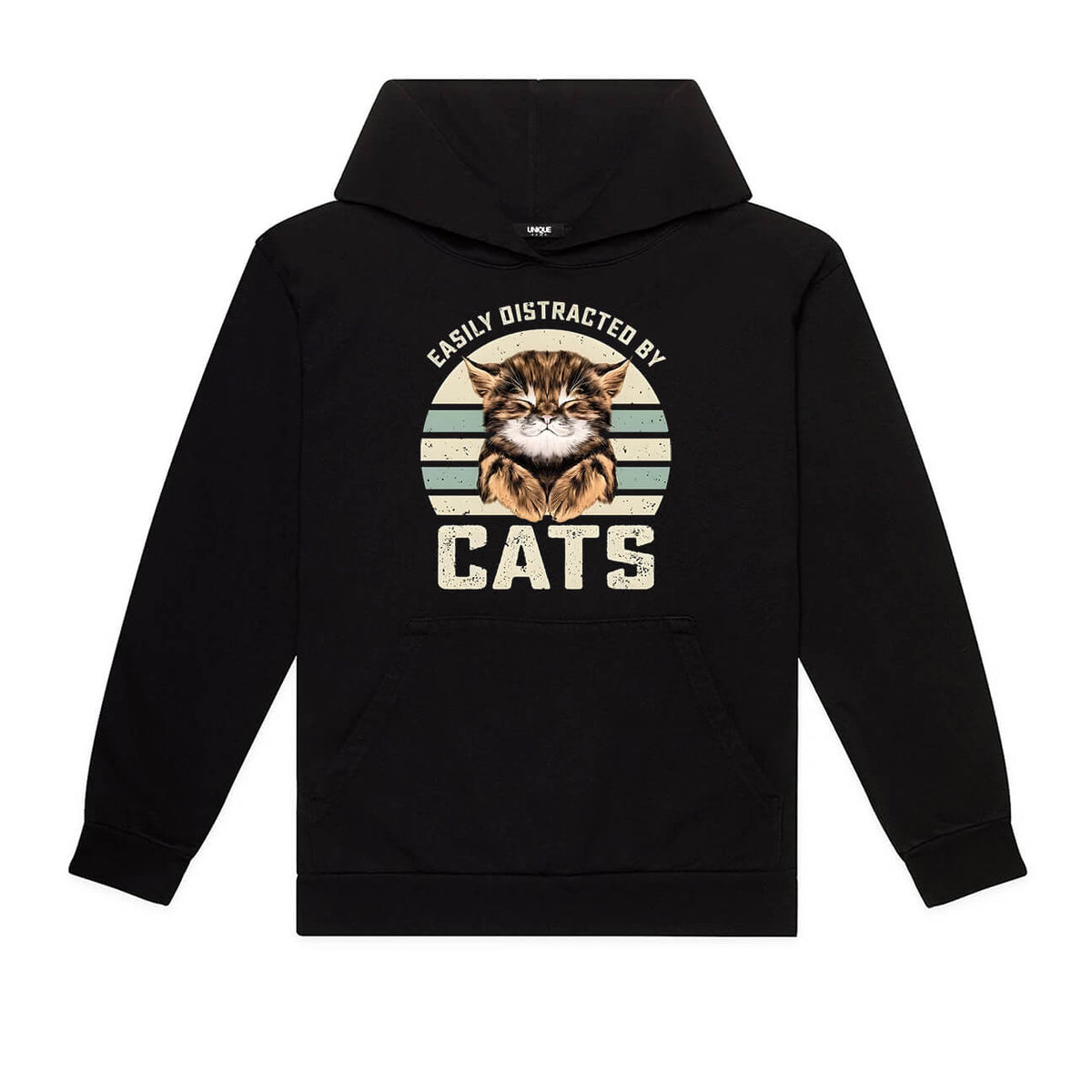 Easily Distracted by Cats Hoodie