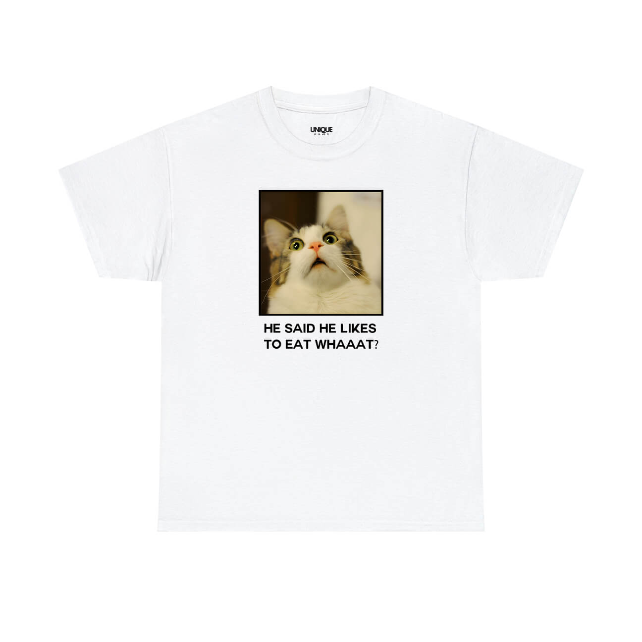 Funny Pussy Cat Custom T-Shirt