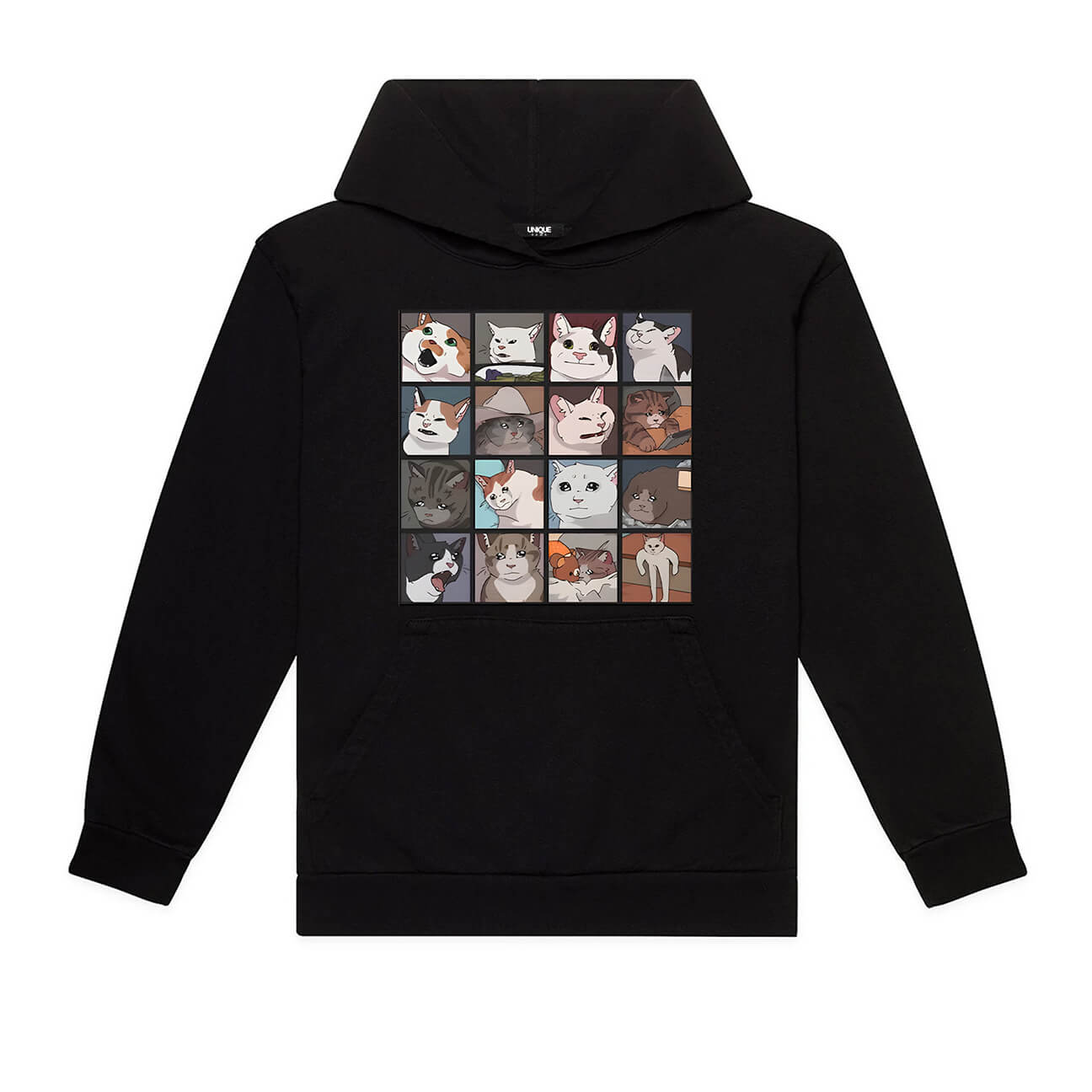 Memes Cats Collage Hoodie